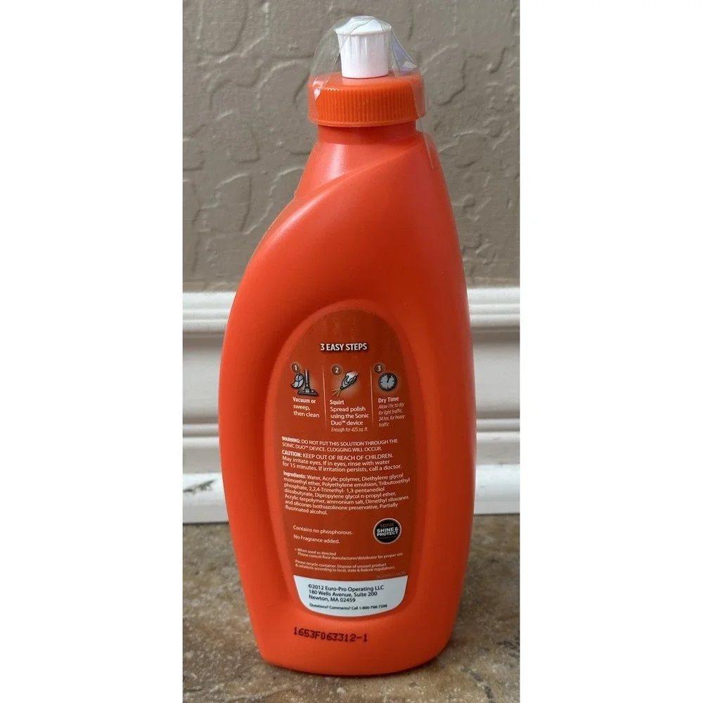 SHARK Wood & Hard Floor Polish Cleaner Wood Floor 16oz Discontinued 85% Full